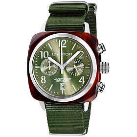 Briston 19140-SA-T-26-NOL Clubmaster Grön/Textil