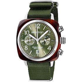 Briston 19140.SA.T.26.NOL Classic Grön/Textil