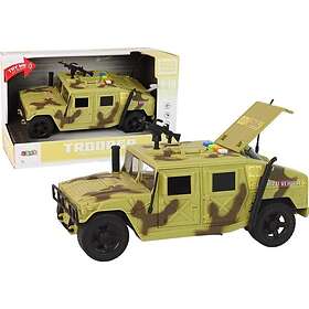 Lean Toys Militärfordon Friction Drive Ljus Moro