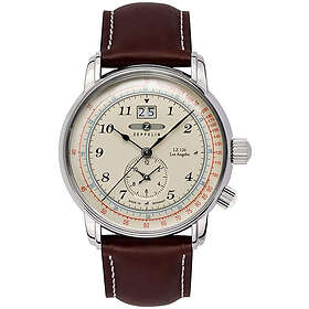 Zeppelin 86445 Los Angeles Beige/Läder Ø42 mm