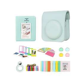 LoveInstant 8In1 Tillbehörsfodral För Fujifilm Instax Mini 12 Grön Mint