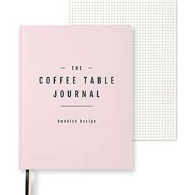 Adlibris Coffe Table Journal Clean 25,5 x 20 cm Dusty Rose 256 sidor Paperstyle