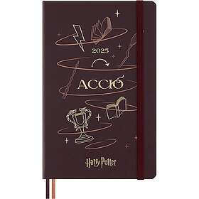 Adlibris Kalender 2025 Harry Potter Classic Hard 12M Daily Large Moleskine