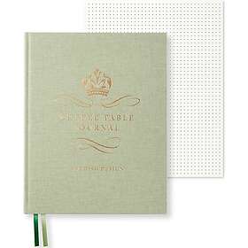 Adlibris Coffe Table Journal Royal 25,5 x 20 cm Green Leaf 256 sidor Paperstyle