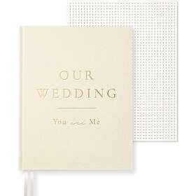 Adlibris The Wedding Journal 25,5 x 20 cm Off-white Paperstyle