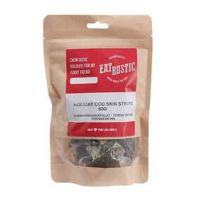 EAT Rustic Holiday Strips Torskskinn 50g