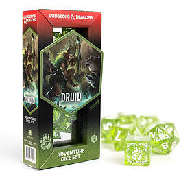 Adventure Dungeons & Dragons: Dice Set Druid Green