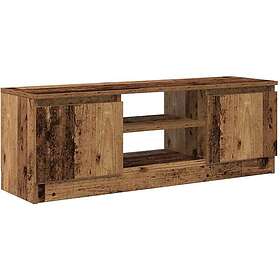 vidaXL TV-bänk 102x30x36 cm åldrat trä konstruerat trä