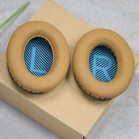 BOSE QC2/QC15/AE2/QC25/QC35 Öronkuddar till hörlurar, 1 par Tan/Blå