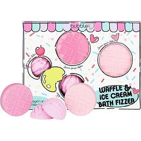 Bubblet Cartoon Waffle Bath Fizzer Set 280ml