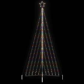 vidaXL Julgransbelysning 570 LEDs färgglad 399 cm