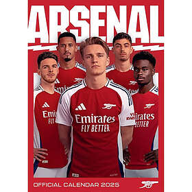 Official Arsenal FC A3 Calendar 2025