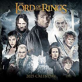 Official Lord Of The Rings Square Calendar 2025