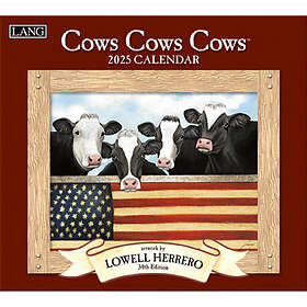 Cows Cows Cows 2025 Wall Calendar