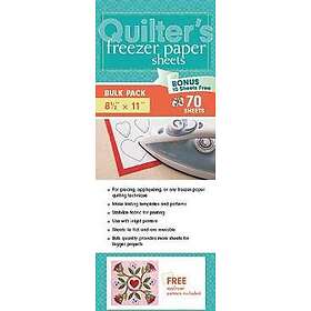 Quilter’s Freezer Paper Sheets, Bulk Pack
