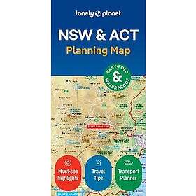 Lonely Planet New South Wales & ACT Planning Map