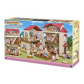 Sylvanian Families 5716 Villan med belysning med hemligt lekrum Lekredskap för dockhus