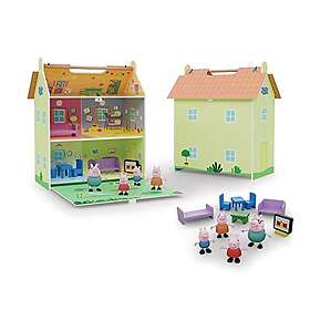 Peppa Pig Portable Wooden House with Decoration D00073