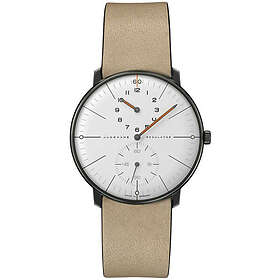 Junghans 27/3190.02 Max Bill Vit/Läder Ø38 mm