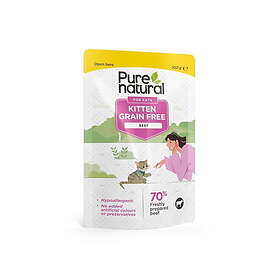 Purenatural Kitten Grain Free Biff 100g