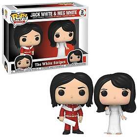 Funko Pop! 2-pack Rocks: The White Stripes Jack White And Meg White Vinyl Figures