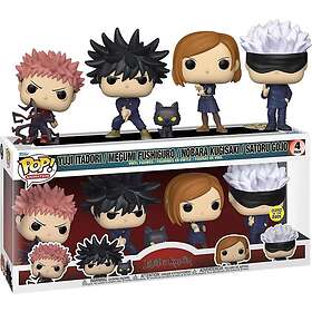 Funko Pop! 4-pack Animation Jujutsu Kaisen S1 (glows In The Dark) (special Edition)