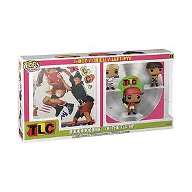 Funko Pop! Albums Deluxe: Tlc Oooooooohhh... On The Tlc Tip (t-boz Chilli Left Eye) #43 Vinyl Figures