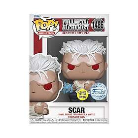 Funko Pop! Animation Full Metal Alchemist: Brotherhood Scar (glows In The Dark) 