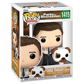 Funko Pop! Buddy Television: Parks Recreation Chris Traeger With Champion #1415 