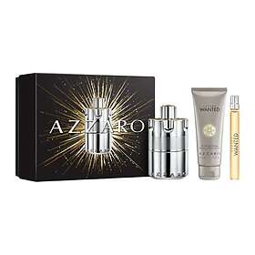 Azzaro Wanted Eau de Parfum Parfymset (100ml edp, 75ml parfymerad kroppslotion, 10ml edp)