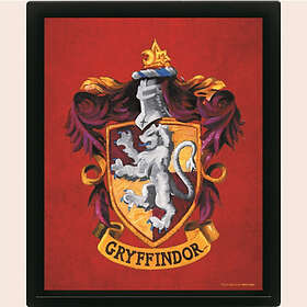 Harry Potter (Colourful Crest Gryffindor) 3D Lenticular Poster (Framed) (häftad, eng)