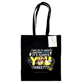 Harry Potter (Always You Three) Black Tote Bag (häftad, eng)