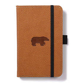 Dingbats A6 Pocket Wildlife Brown Bear Notebook Lined (häftad, eng)