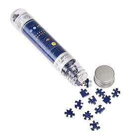Mini puzzle in a tube (150 pieces) Space Age (häftad, eng)