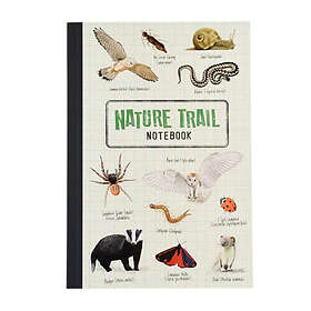 A5 notebook Nature Trail (häftad, eng)