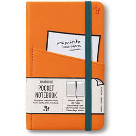 Bookaroo Pocket Notebook (A6) Journal Orange (häftad, eng)