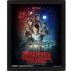 Stranger Things (One Sheet) 10 x 8" 3D Lenticular Poster (Framed) (häftad, eng)