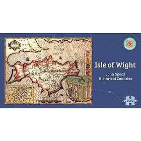 Isle of Wight Historical 1610 Kart 1000 Brikker