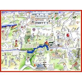 Tim Bulmers Cricket Jigsaw 1000 Bitar