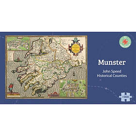 Munster Historisk 1610 Karta 1000 Bitar