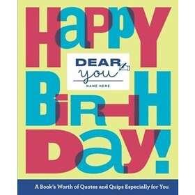 Dear You: Happy Birthday! (inbunden, eng)