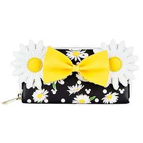 Disney Loungefly Minnie Mouse Daisies Zip Around Wallet (wdwa1910)