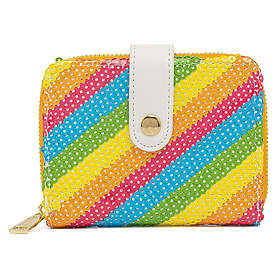 Loungefly : Disney Sequin Rainbow Zip Around Wallet (wdwa1668)