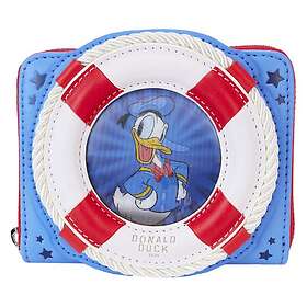 Loungefly Disney Donald Duck 90th Anniversary Zip Around Wallet (wdwa3063)