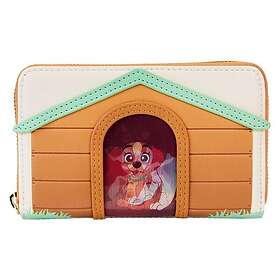 Loungefly Disney I Heart Disney Dogs Triple Lenticular Zip Around Wallet (wdwa2937)