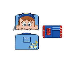 Loungefly Disney Wreck It Ralph Fix It Felix Zip Around Wallet