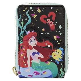 Loungefly Disney: The Little Mermaid 35th Anniversary Life Is The Bubbles Accordion Wallet (wdwa3023)