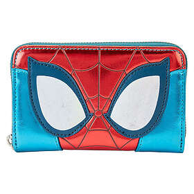 Loungefly Marvel Spiderman Shine Zip Around Wallet (mvwa0201)