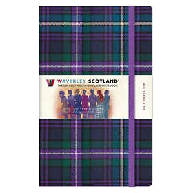Waverley Scotland Tartan Notebook: Auld Lang Syne Tartan Large Notebook 21cm x 13cm (inbunden, eng)