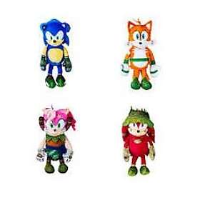 P.M.I. Sonic Prime Plush Backpack Assortment (20cm 30cm)